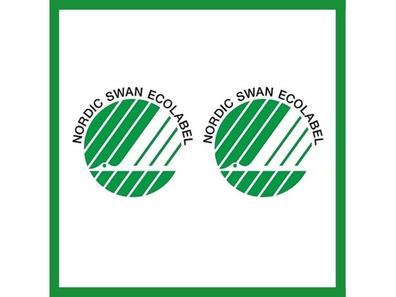 北欧天鹅生态标签认证（Nordic Swan Ecolabel certifies）